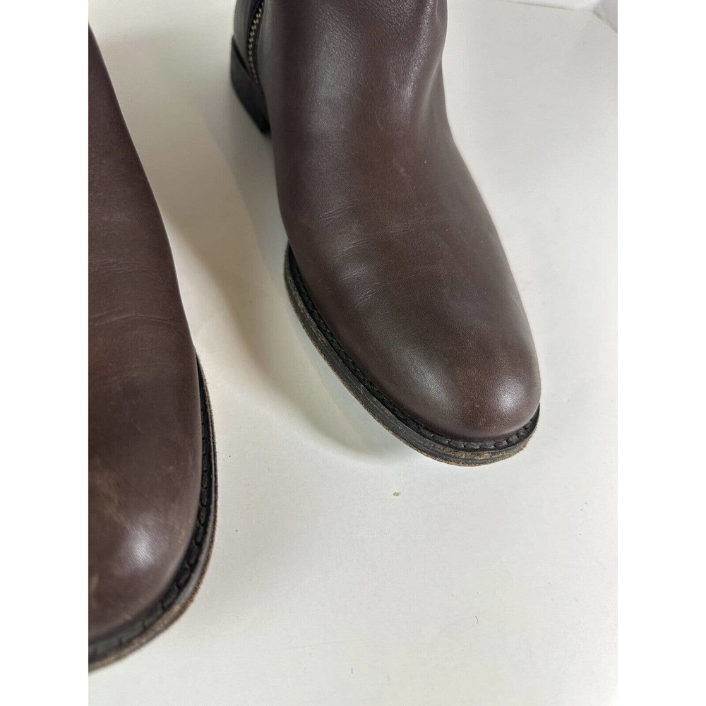 Coach Martta Tall Riding Boots Brown Leather Shoes Women's Size 8.5 B - Picture 11 of 16